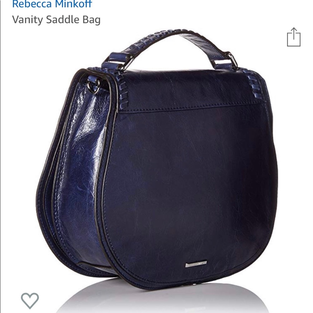 NWT Rebecca Minkoff Sm.Vanity Saddle Bag Crossbody - Picture 5 of 7